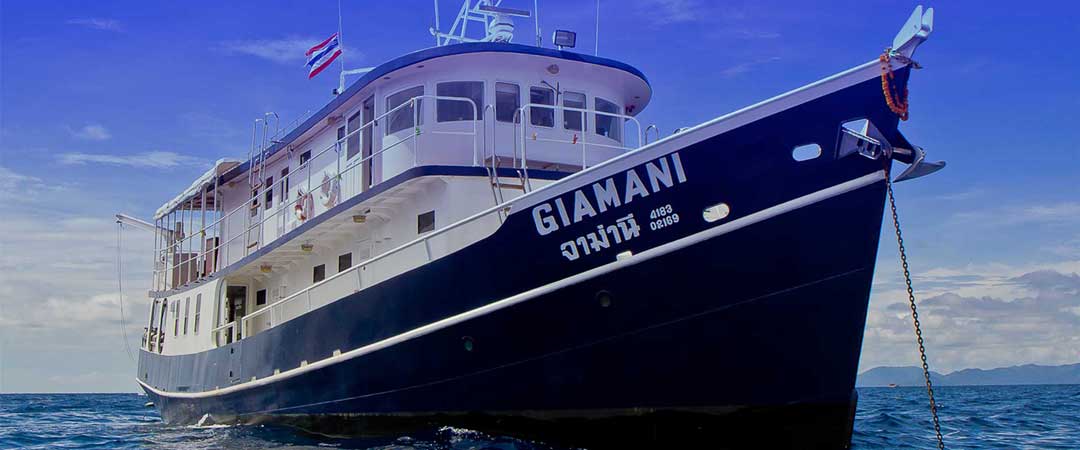 Giamani Similans liveaboard diving Phuket